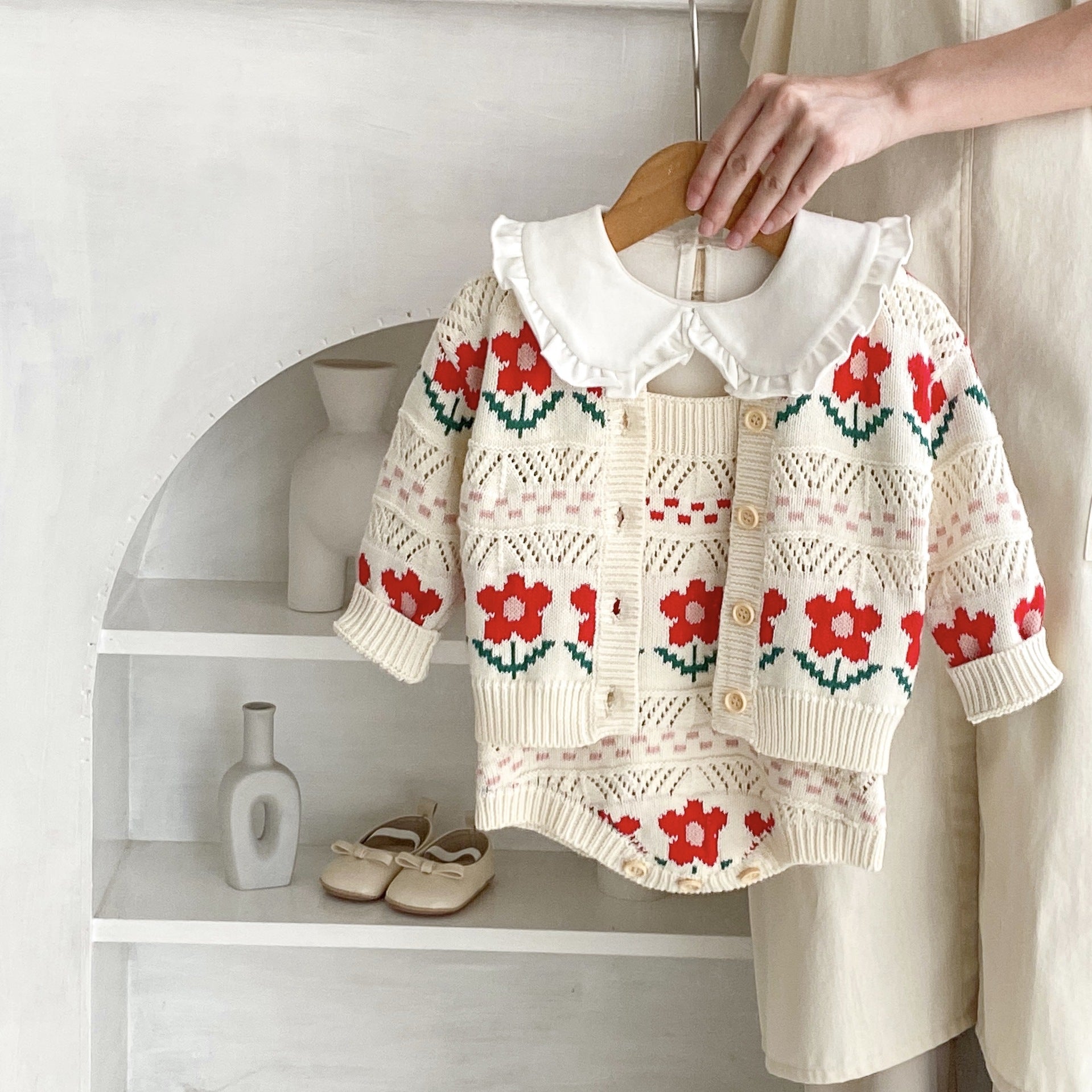 Warm Baby Cardigan Sweater For Autumn Wear