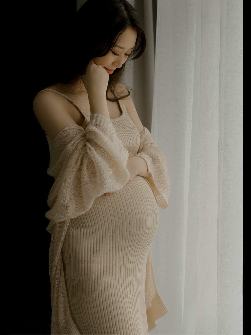 Elegant Maternity Dress For Photography And Special Events